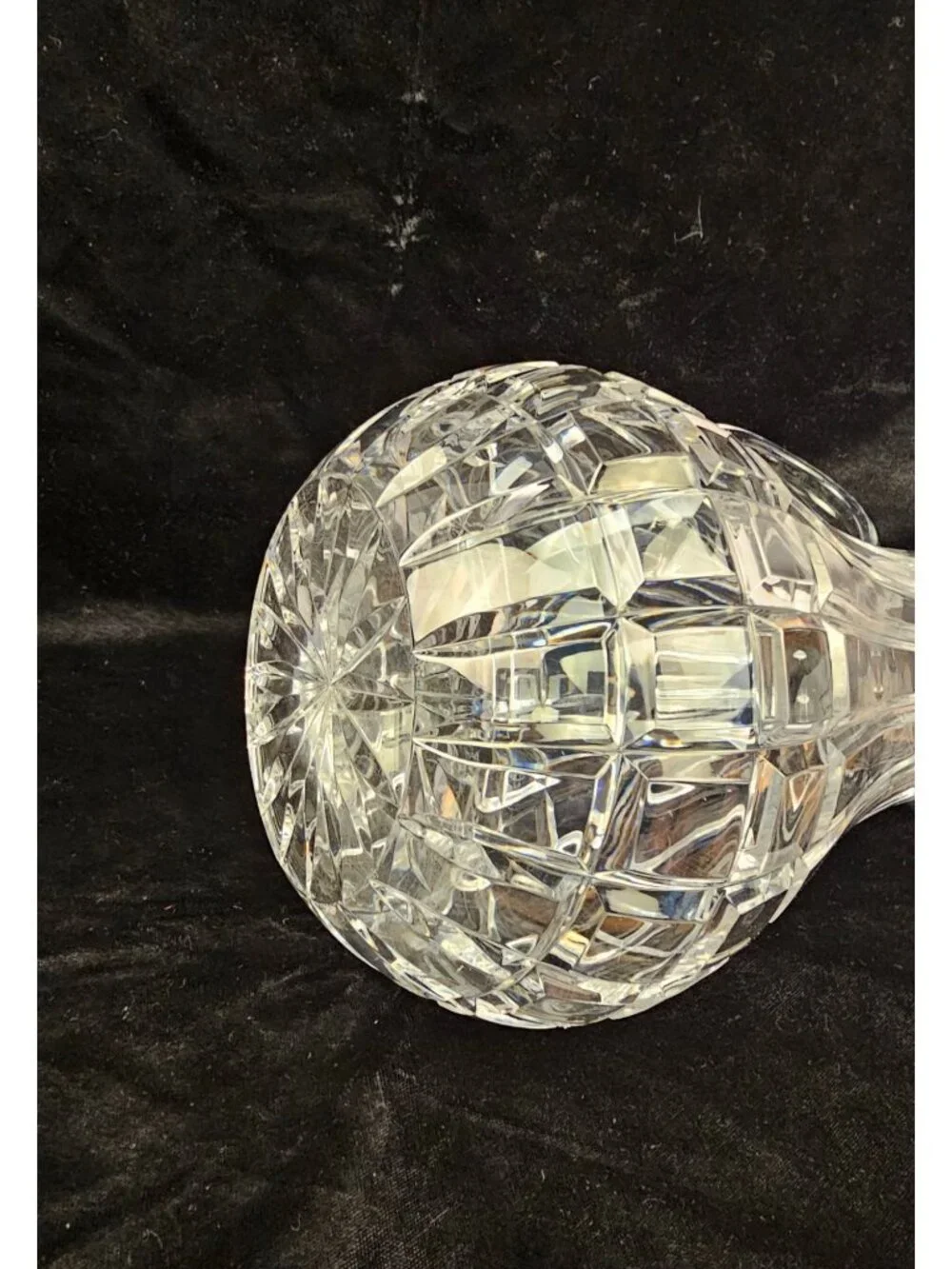 Badash Crystal Alice Pattern Vintage Cut Glass Pitcher 8
